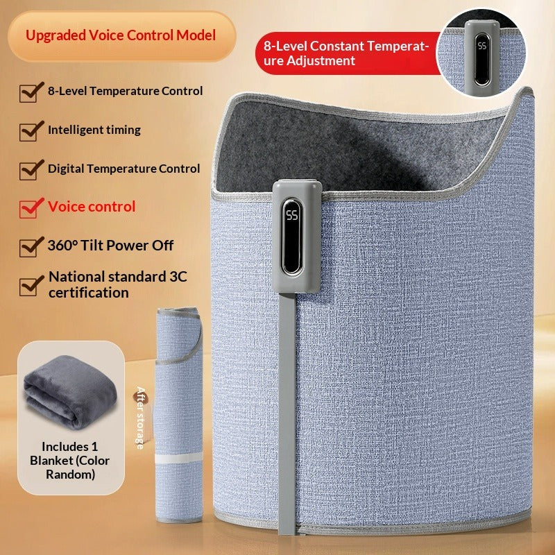 Electric Foot Warmer for Under Desk, Office & Home