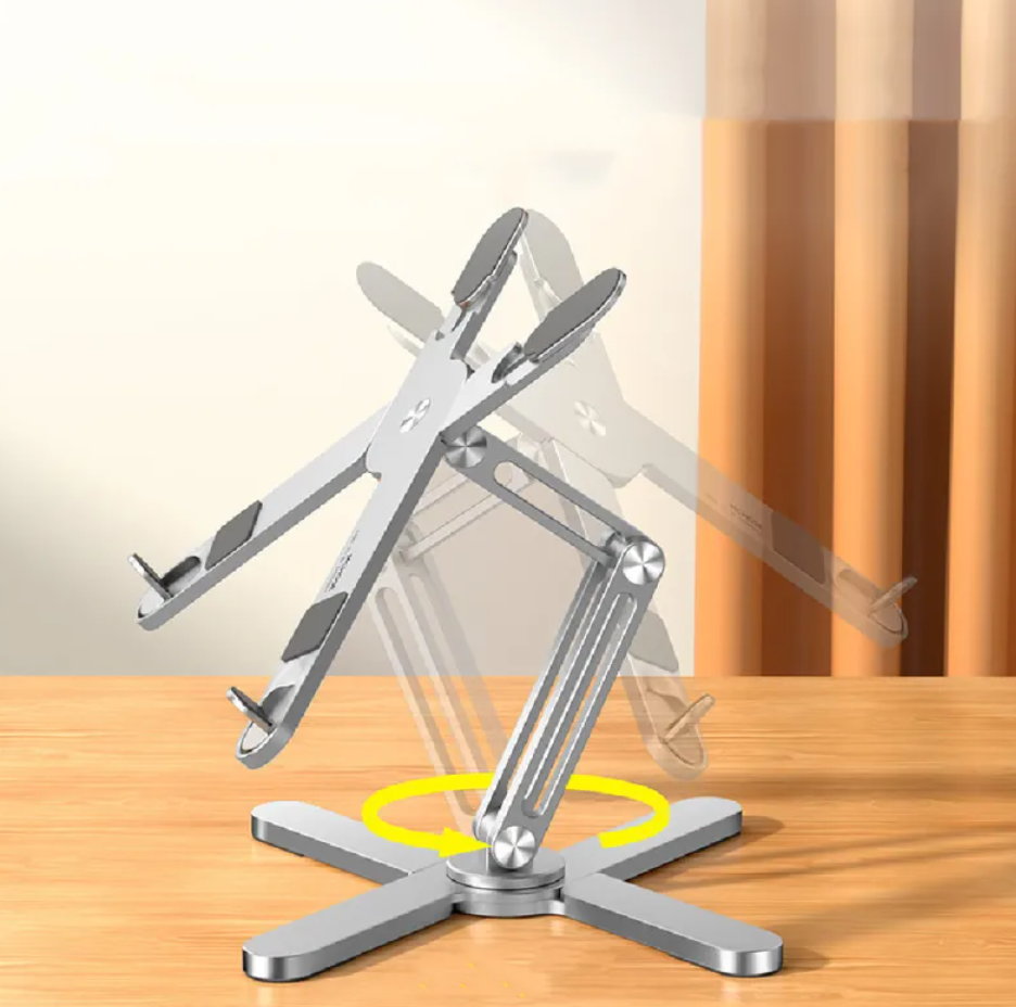 ELEVATE-Adjustable Folding Laptop Stand – Ergonomic & Portable