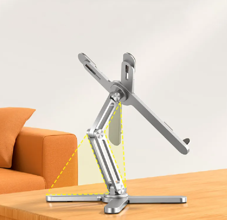 ELEVATE-Adjustable Folding Laptop Stand – Ergonomic & Portable