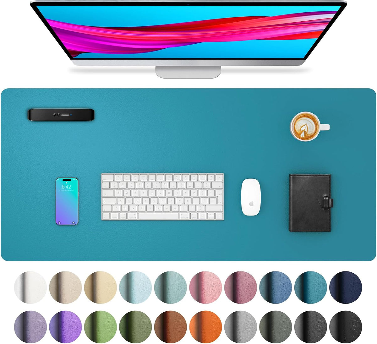 ORGANIZE — Vegan Leather Desk Mat