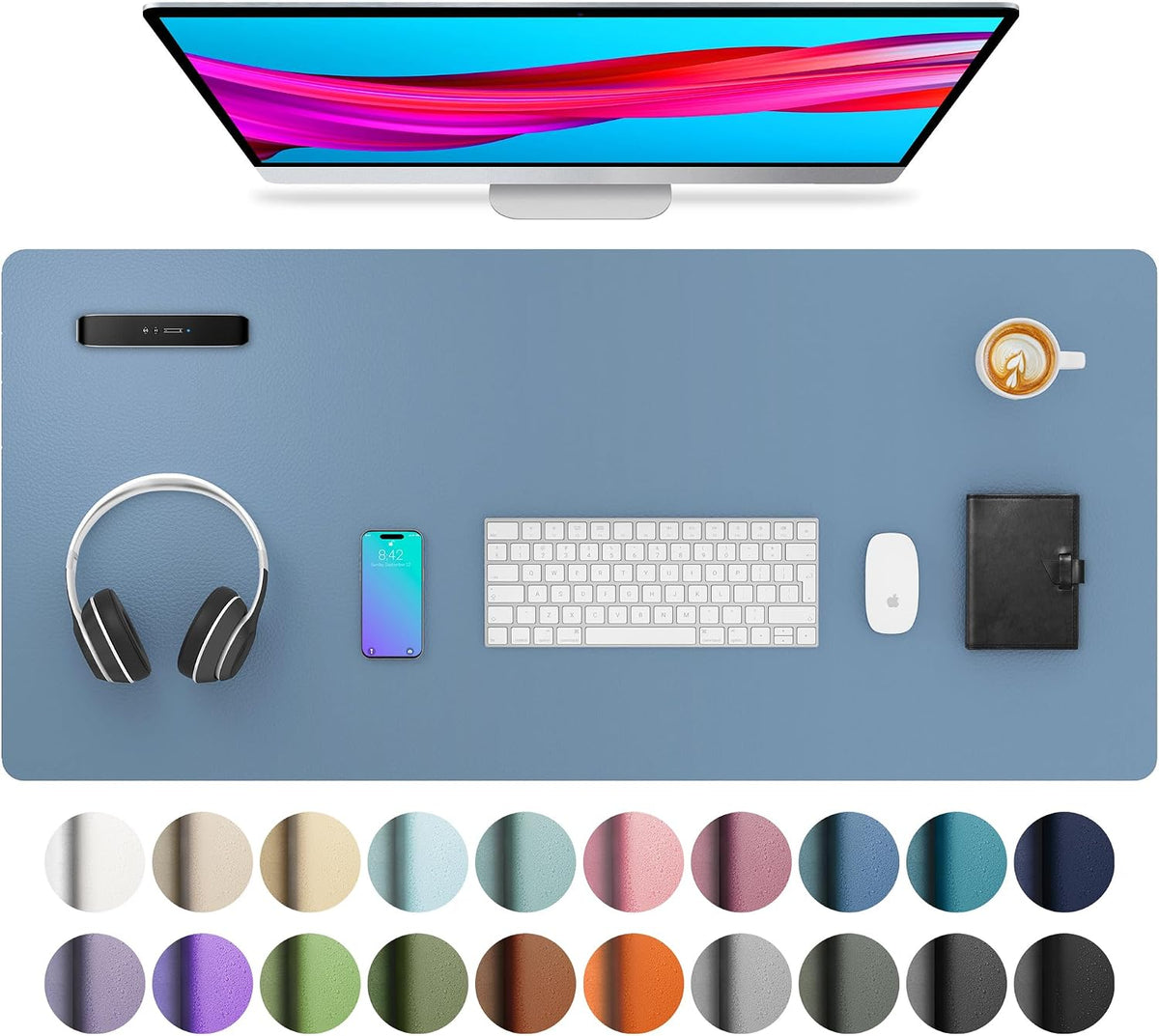 ORGANIZE — Vegan Leather Desk Mat