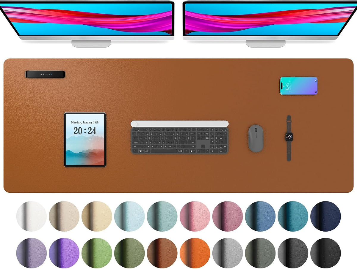ORGANIZE — Vegan Leather Desk Mat