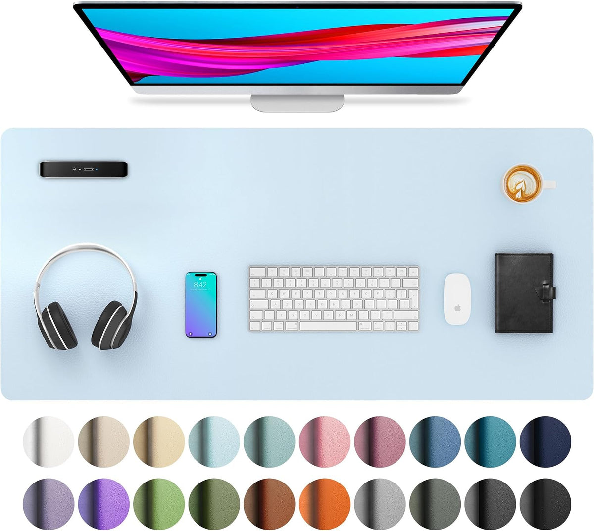 ORGANIZE — Vegan Leather Desk Mat
