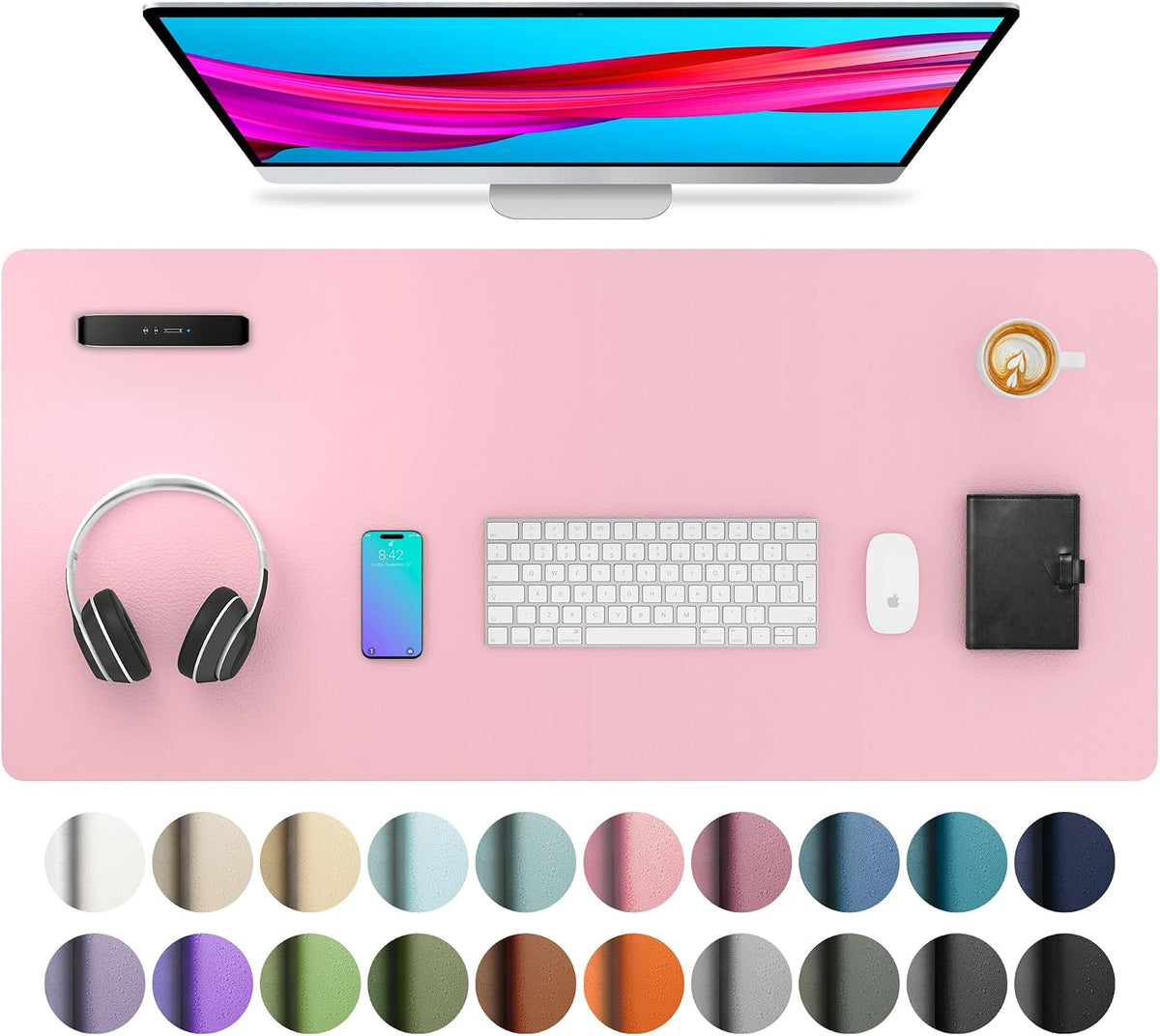ORGANIZE — Vegan Leather Desk Mat