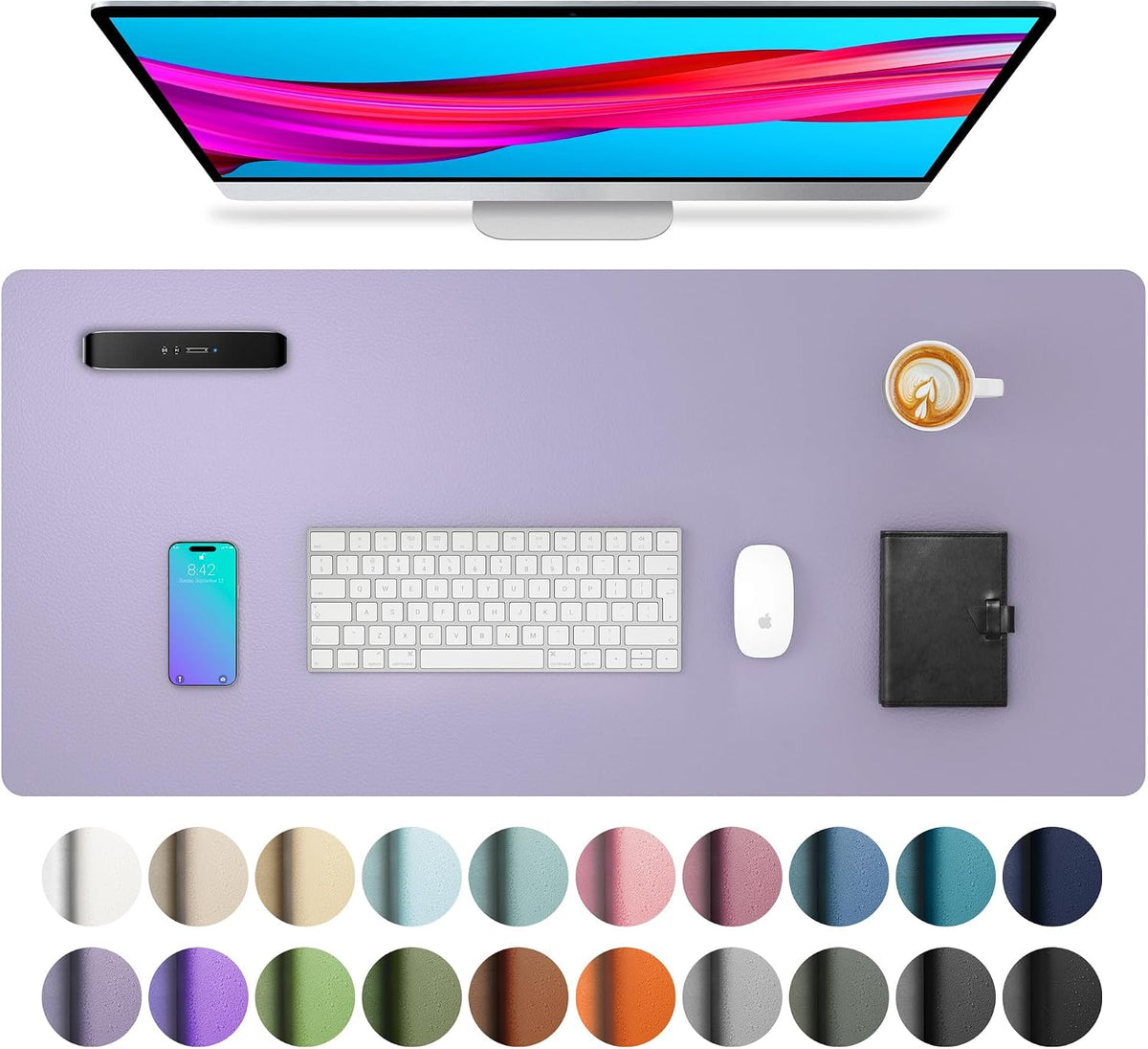 ORGANIZE — Vegan Leather Desk Mat
