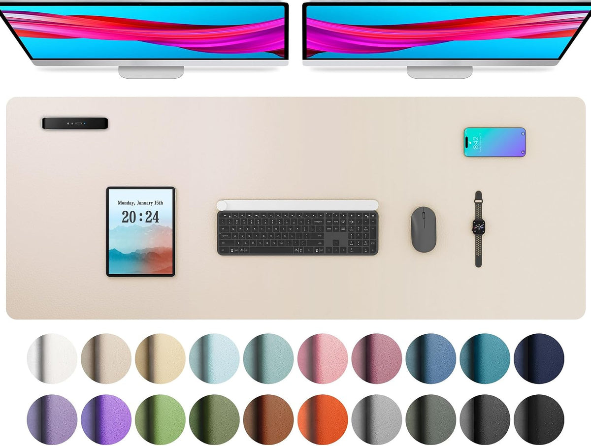 ORGANIZE — Vegan Leather Desk Mat