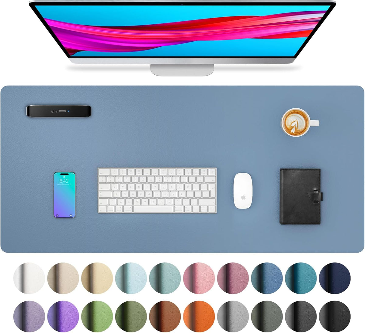 ORGANIZE — Vegan Leather Desk Mat