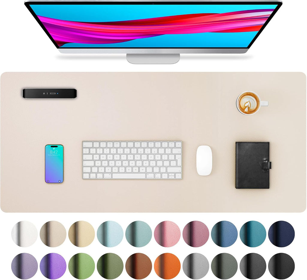 ORGANIZE — Vegan Leather Desk Mat