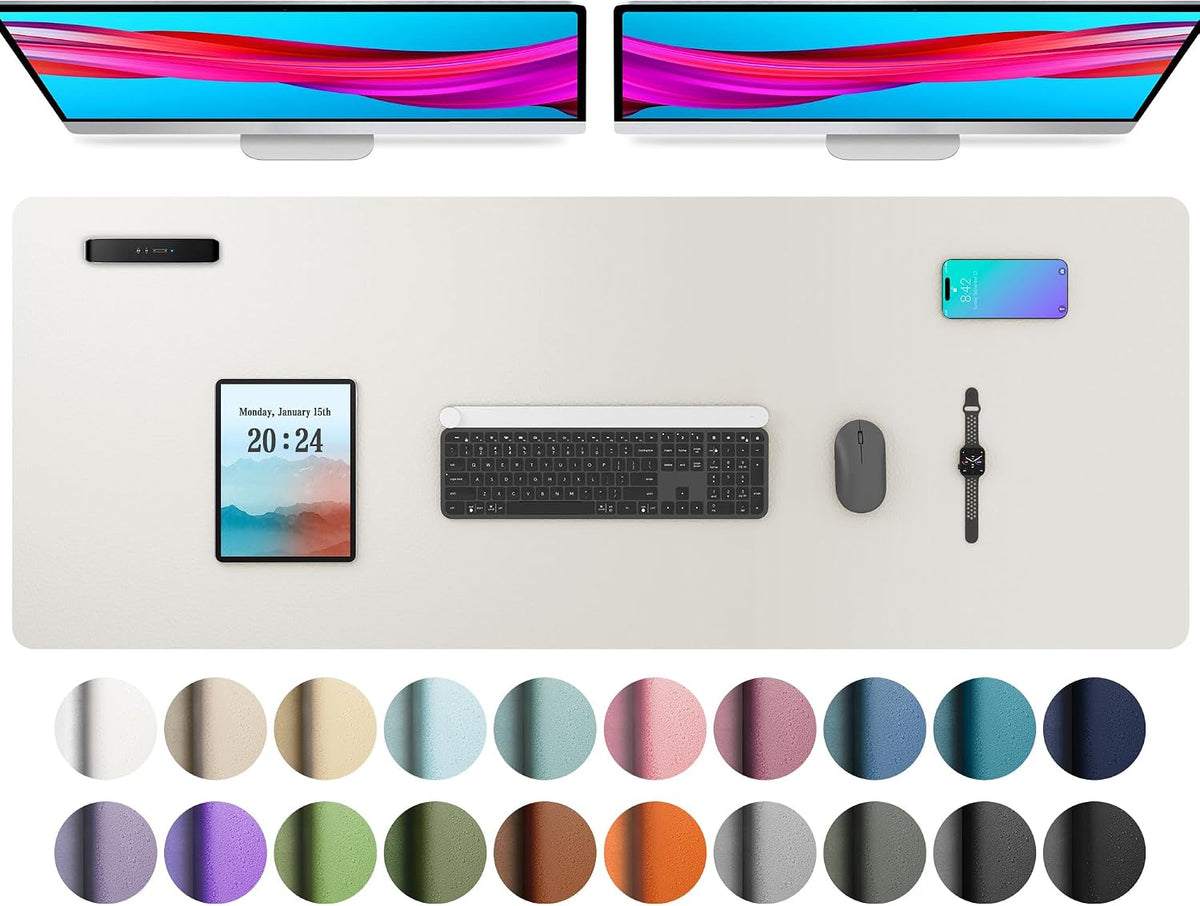 ORGANIZE — Vegan Leather Desk Mat