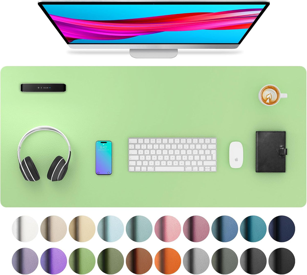 ORGANIZE — Vegan Leather Desk Mat
