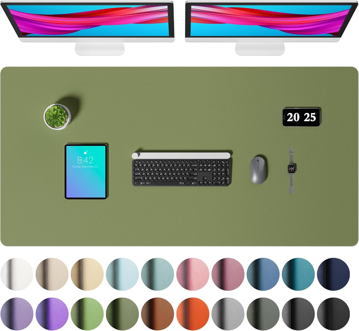 ORGANIZE — Vegan Leather Desk Mat
