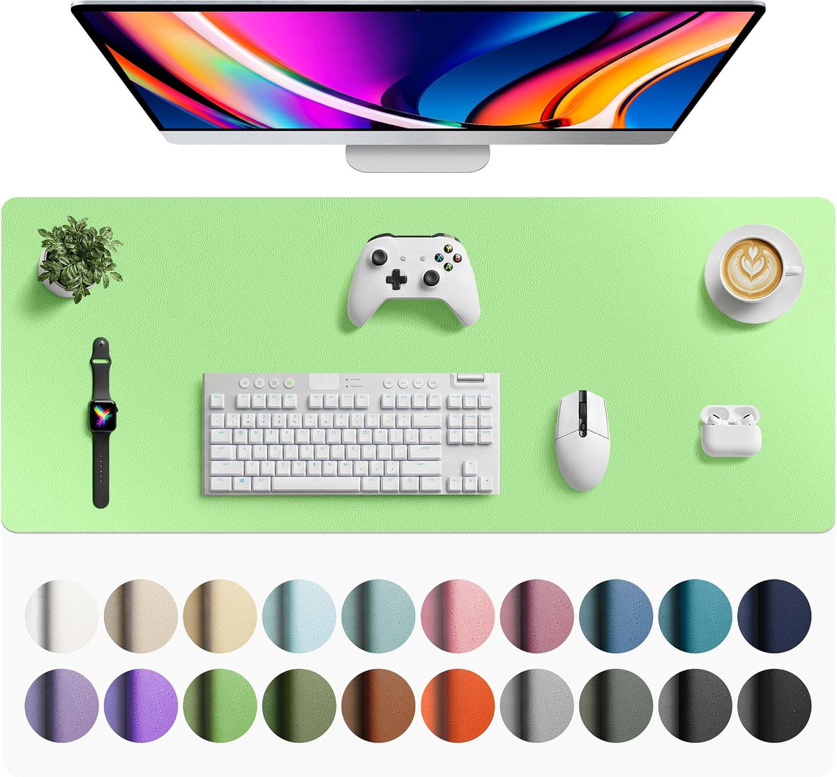 ORGANIZE — Vegan Leather Desk Mat