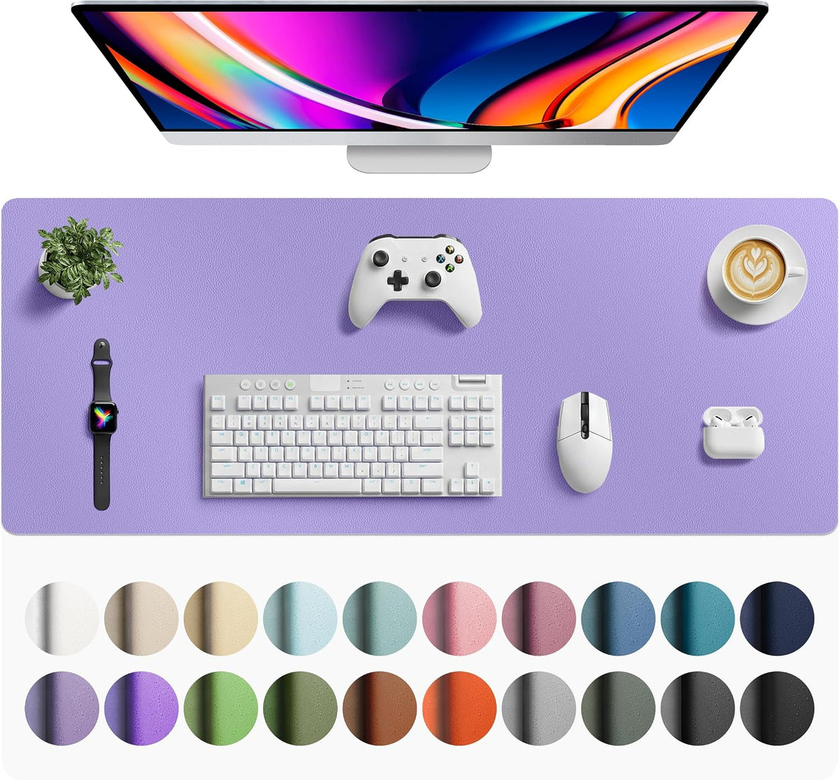 ORGANIZE — Vegan Leather Desk Mat