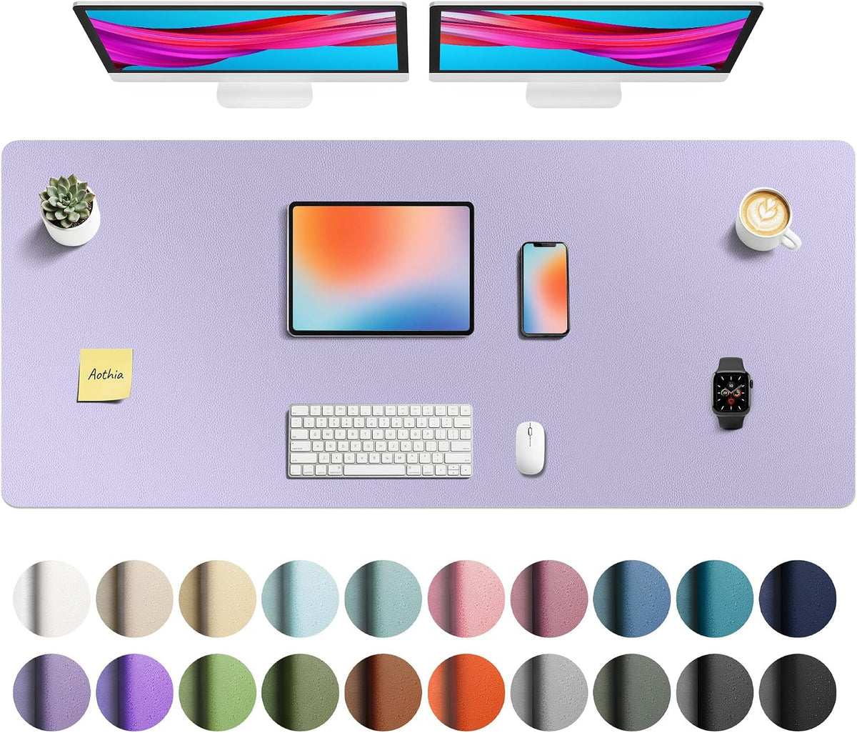 ORGANIZE — Vegan Leather Desk Mat