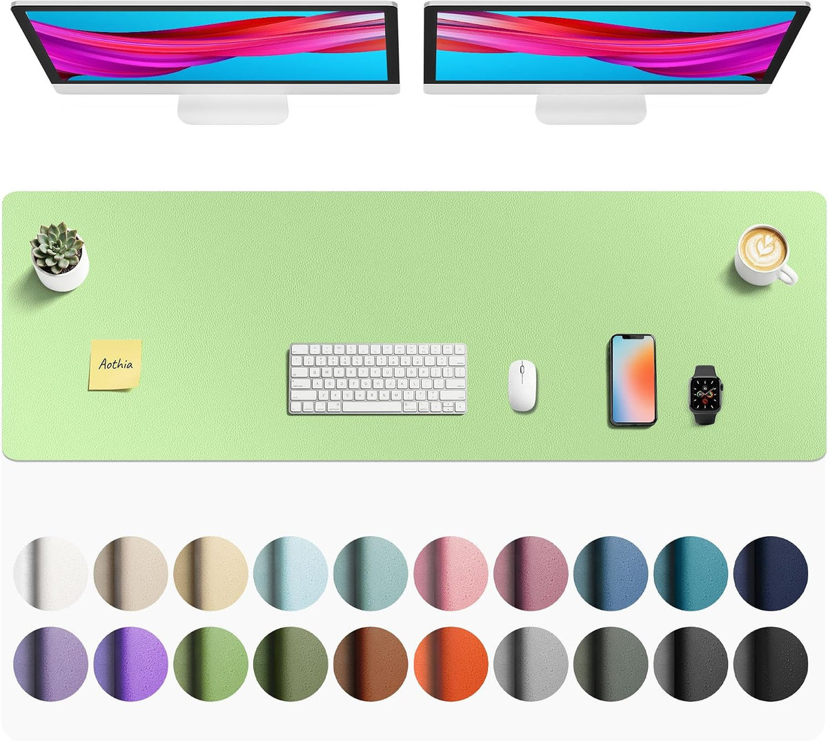 ORGANIZE — Vegan Leather Desk Mat
