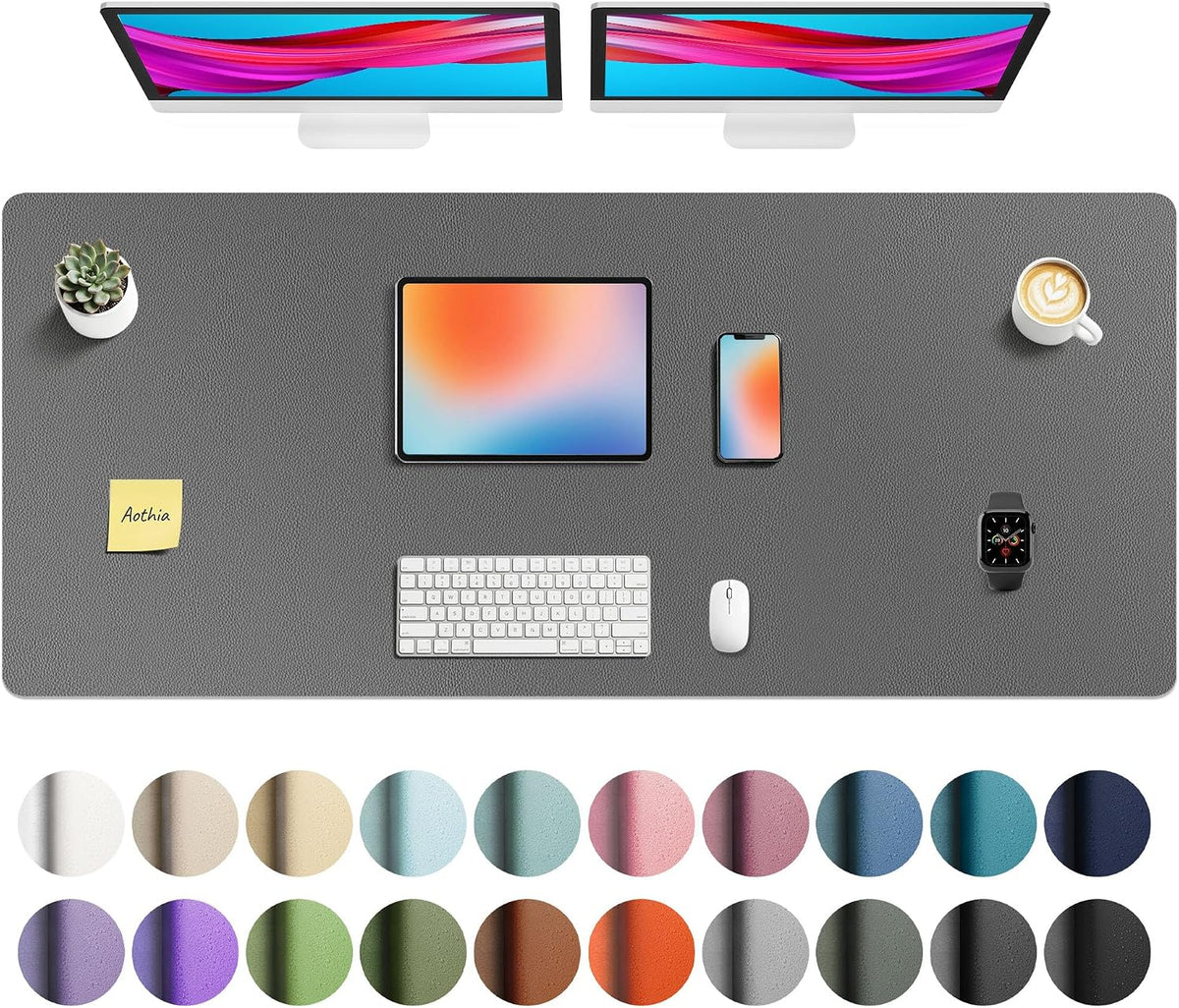 ORGANIZE — Vegan Leather Desk Mat