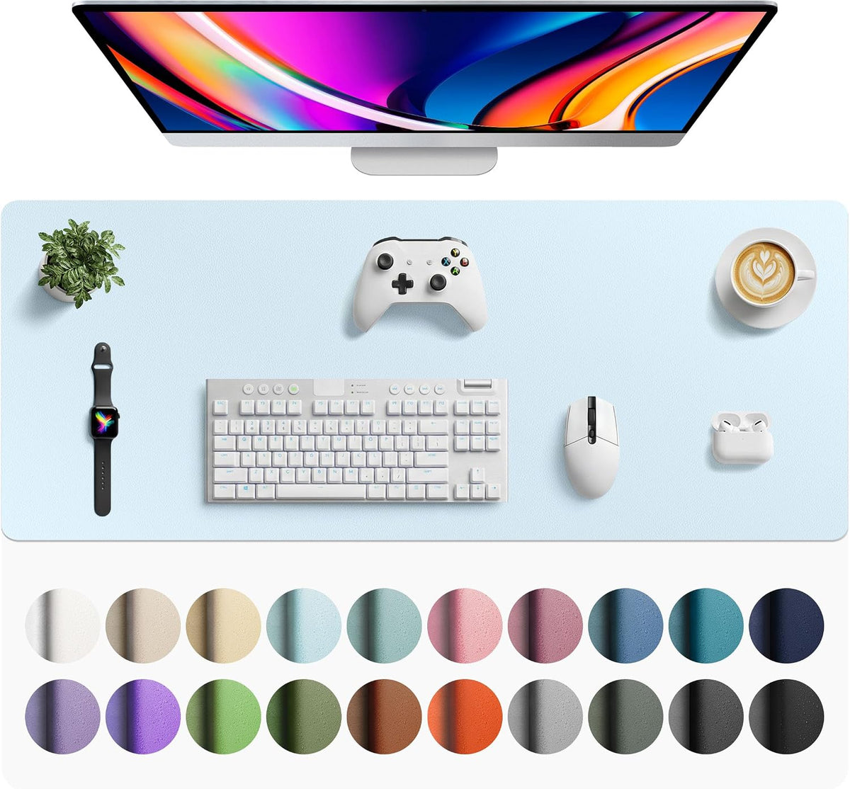 ORGANIZE — Vegan Leather Desk Mat