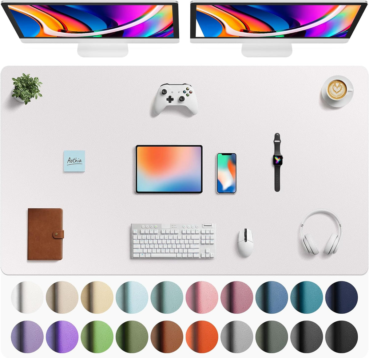 ORGANIZE — Vegan Leather Desk Mat