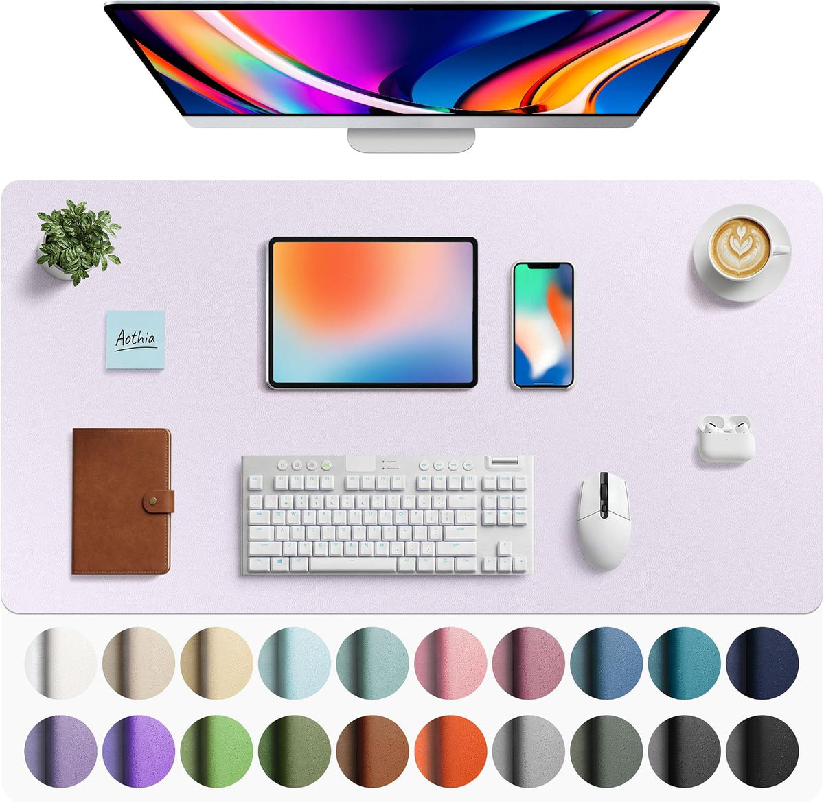 ORGANIZE — Vegan Leather Desk Mat