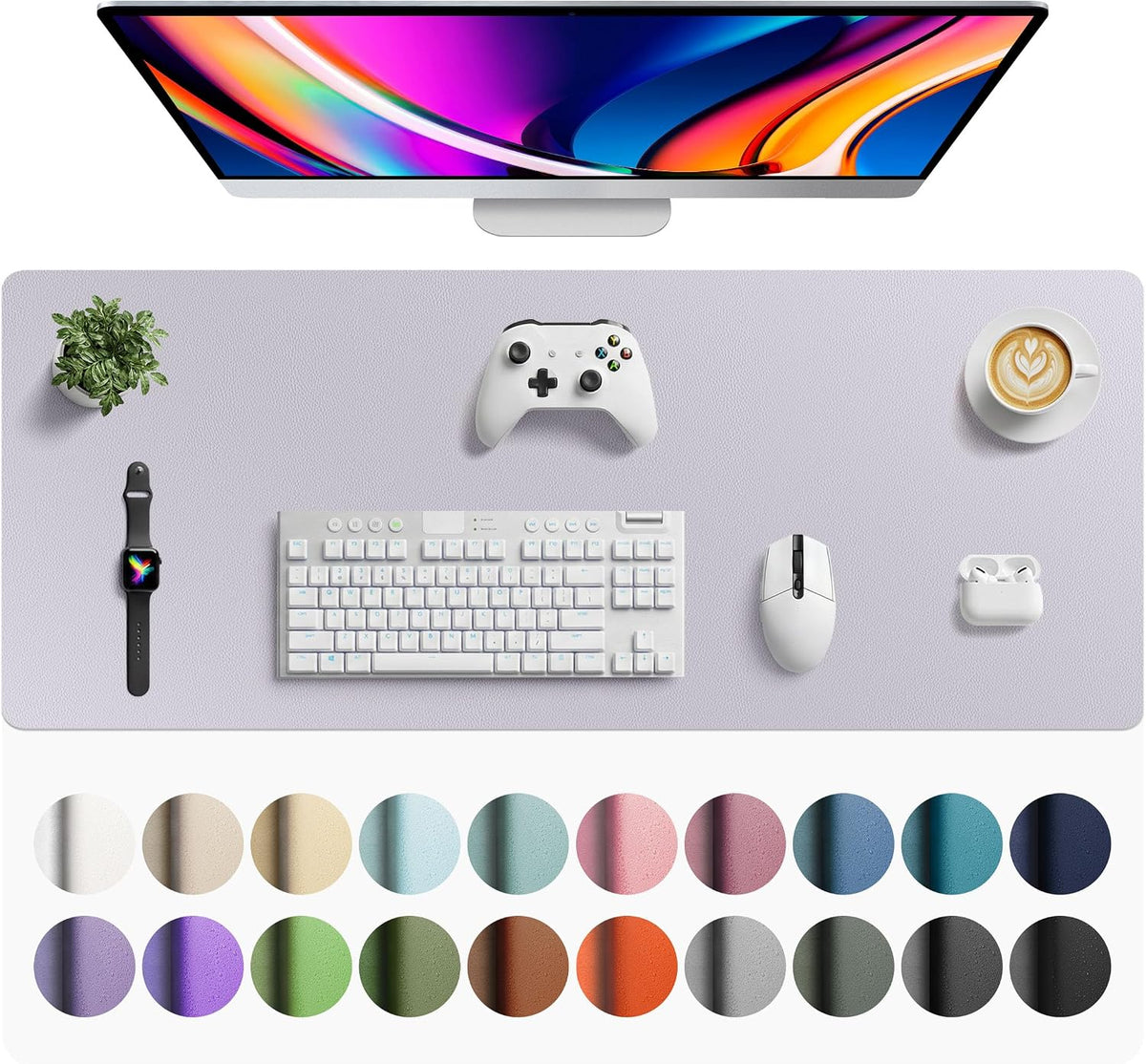 ORGANIZE — Vegan Leather Desk Mat
