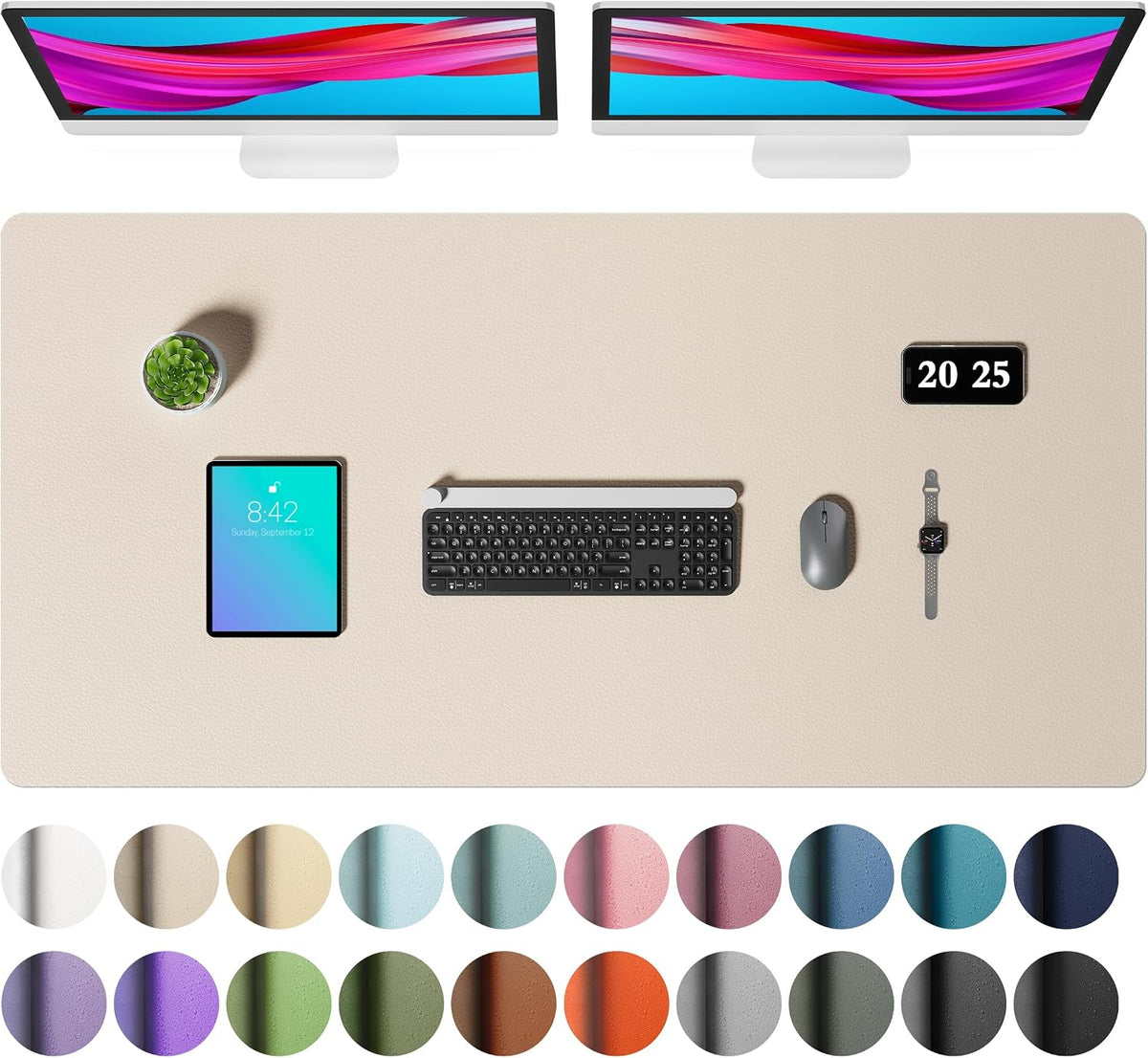 ORGANIZE — Vegan Leather Desk Mat
