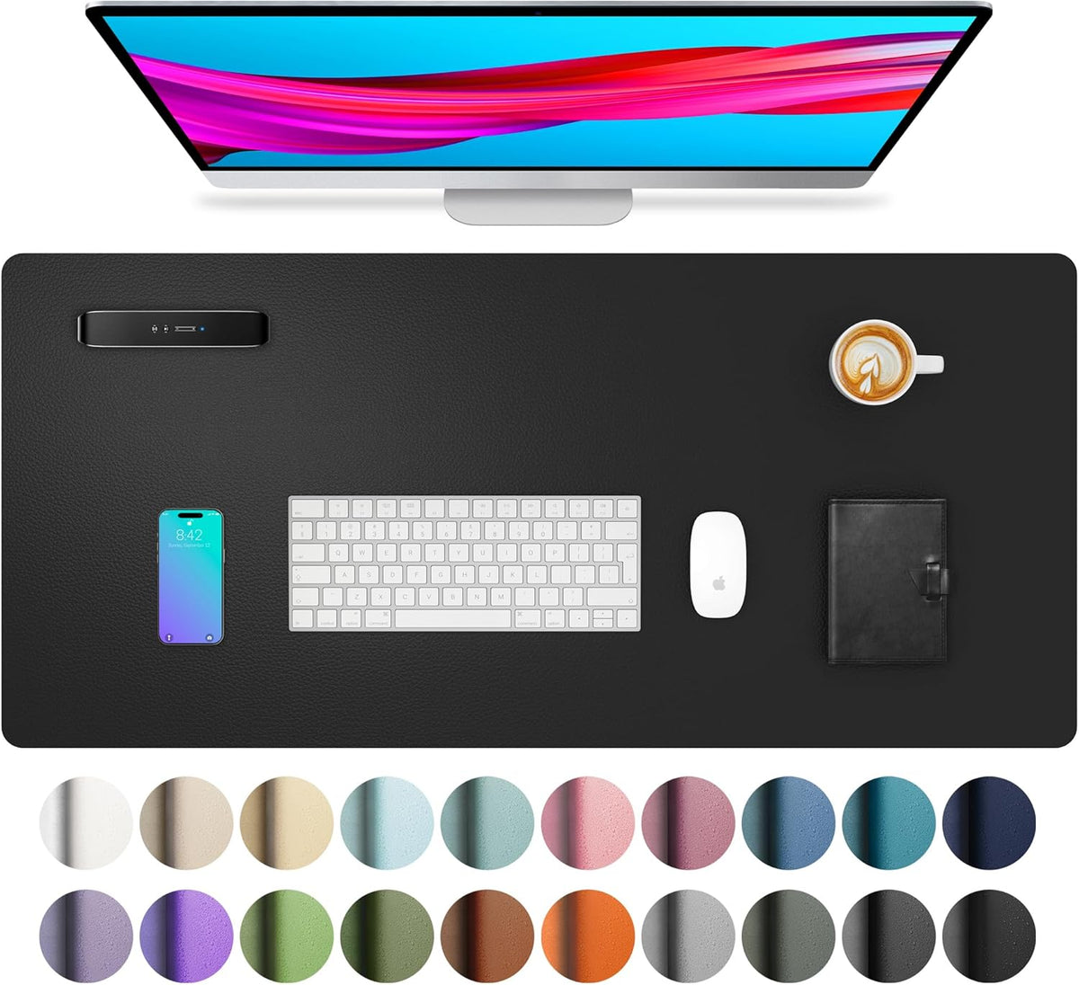 ORGANIZE — Vegan Leather Desk Mat