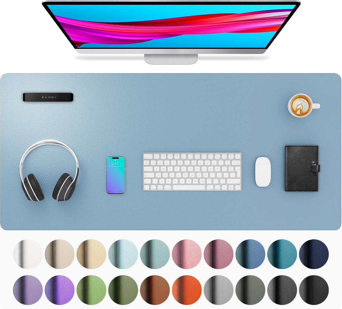 ORGANIZE — Vegan Leather Desk Mat