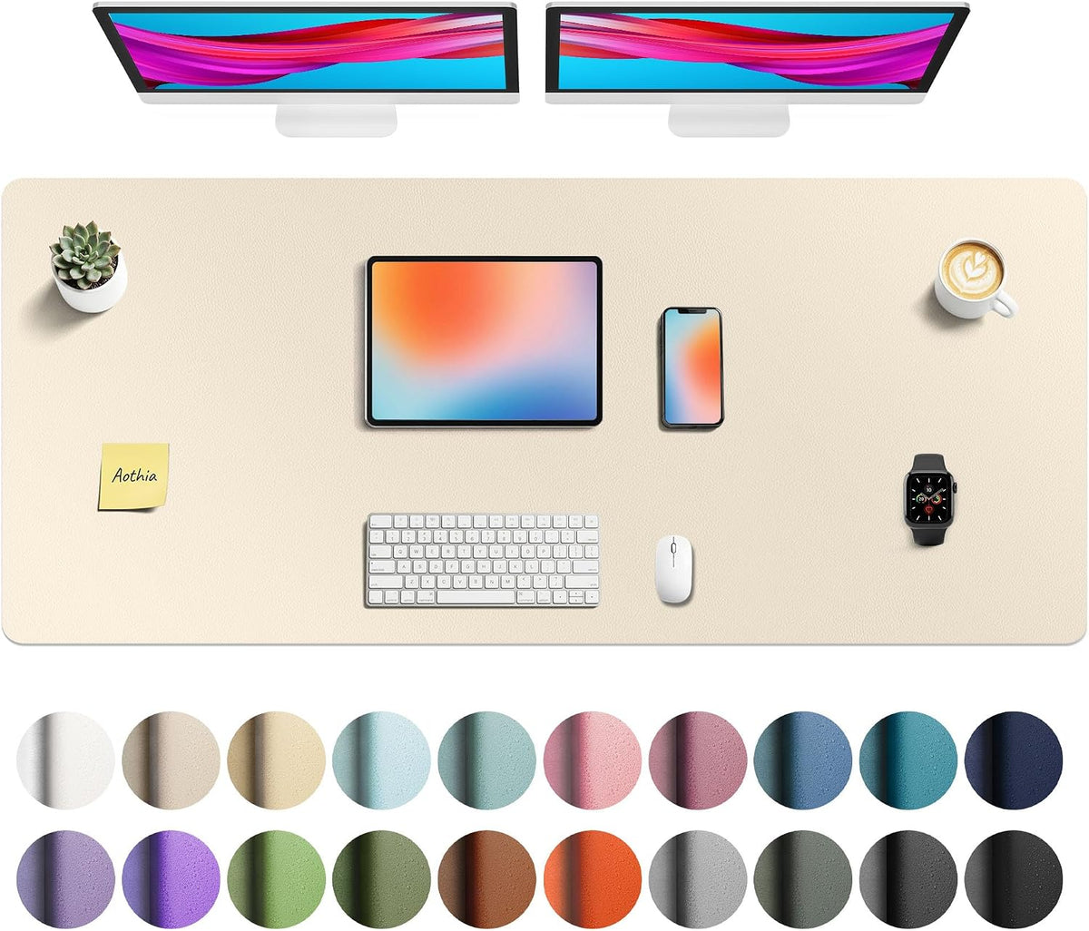 ORGANIZE — Vegan Leather Desk Mat