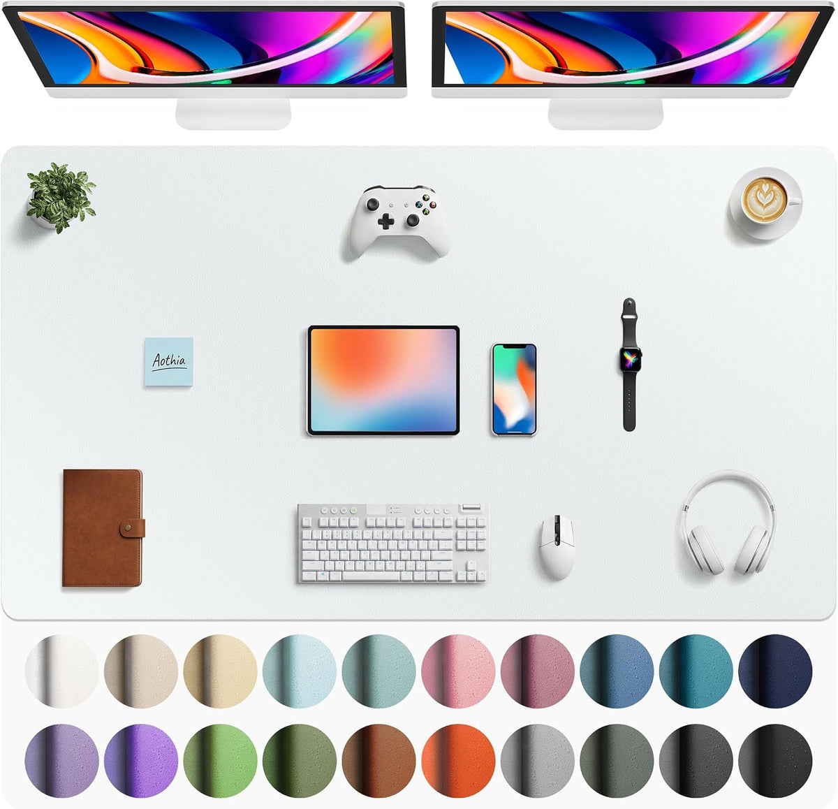 ORGANIZE — Vegan Leather Desk Mat