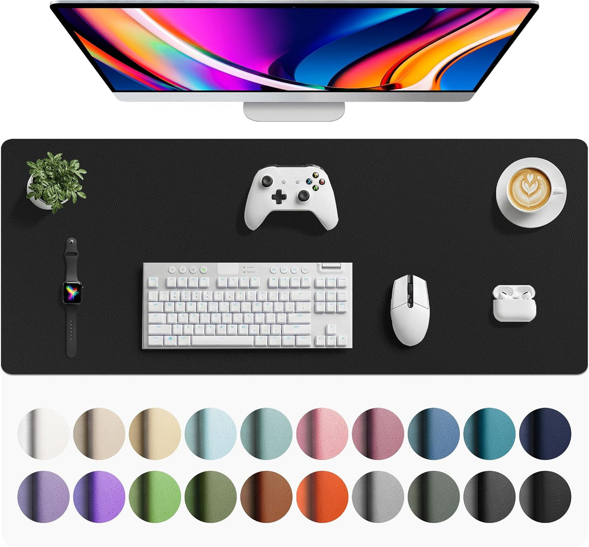 ORGANIZE — Vegan Leather Desk Mat