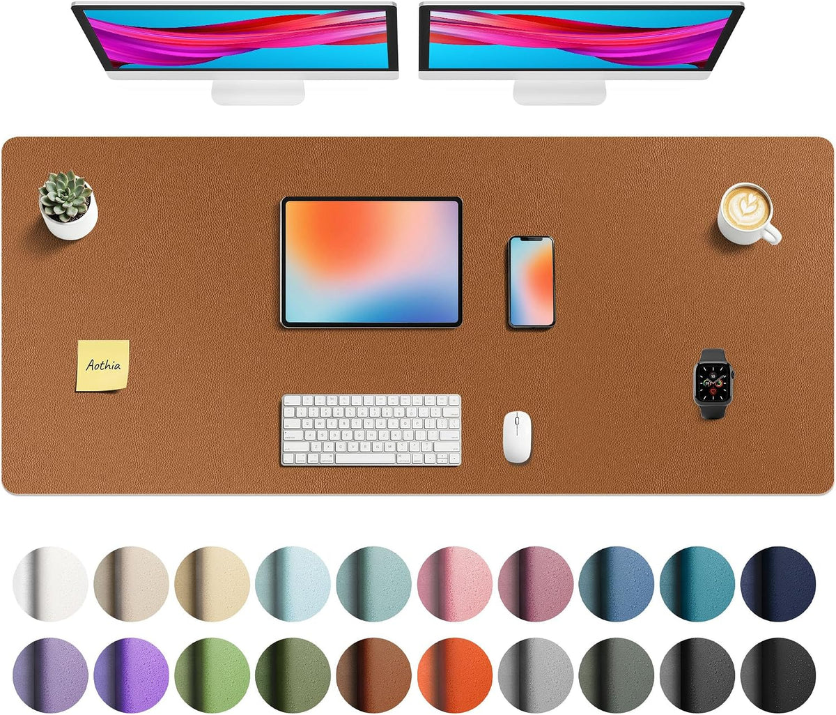 ORGANIZE — Vegan Leather Desk Mat