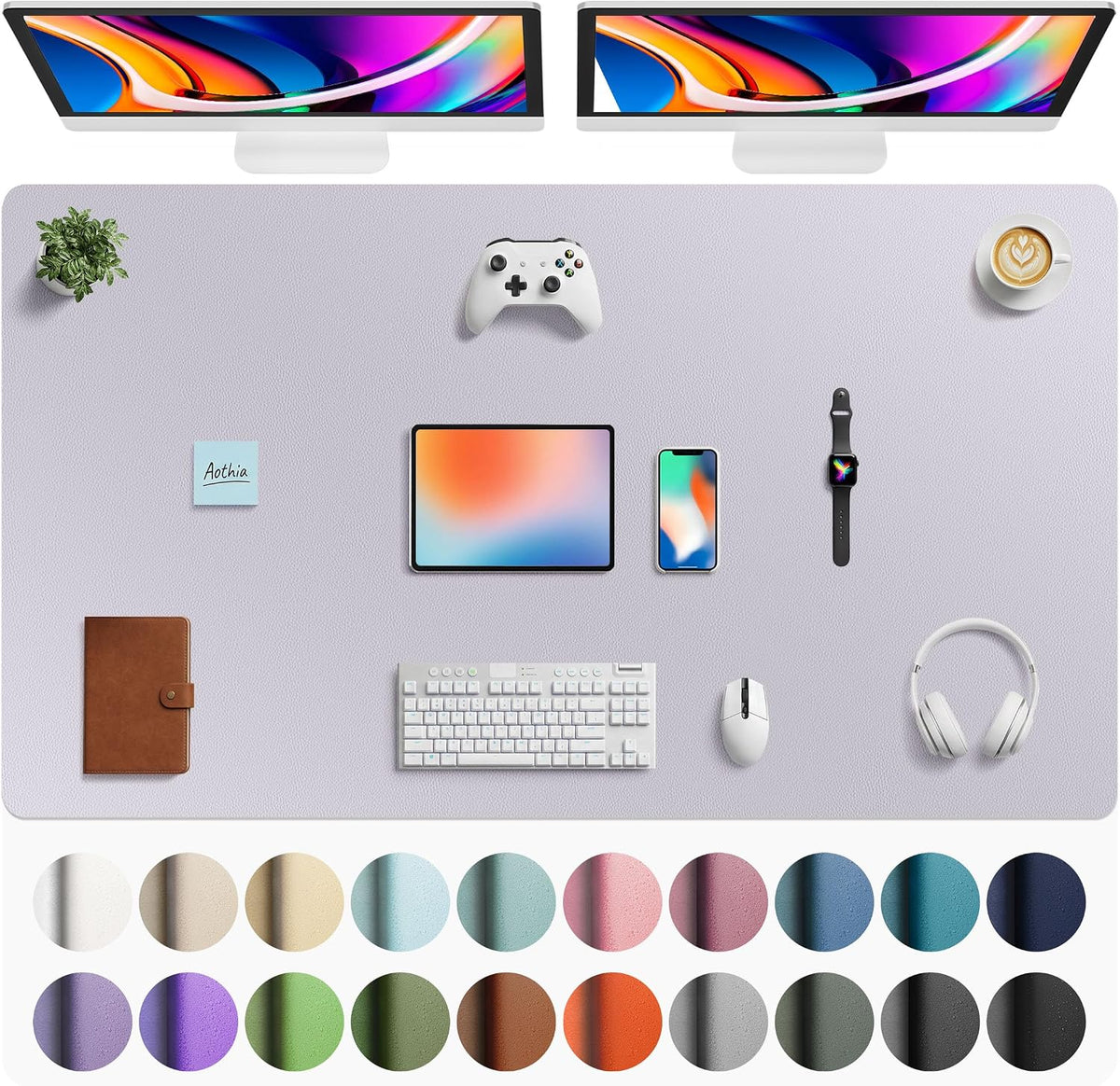 ORGANIZE — Vegan Leather Desk Mat