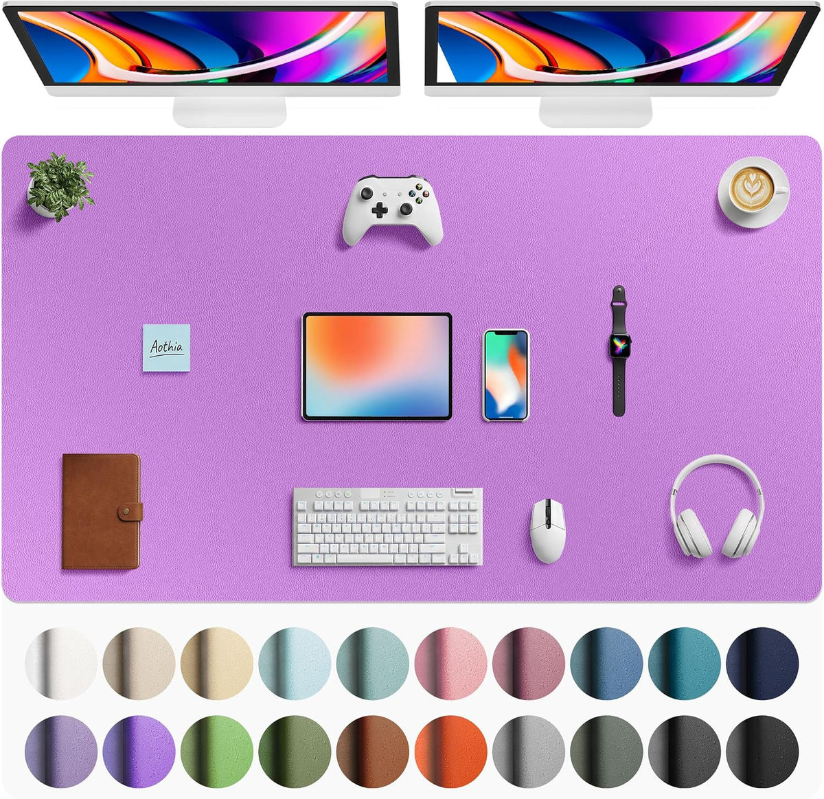 ORGANIZE — Vegan Leather Desk Mat