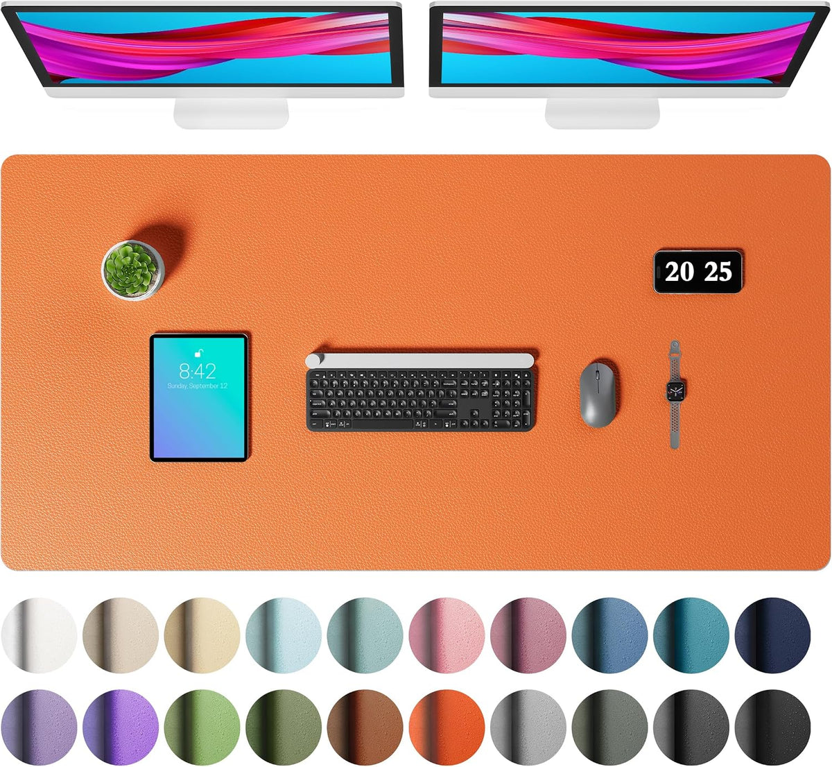 ORGANIZE — Vegan Leather Desk Mat
