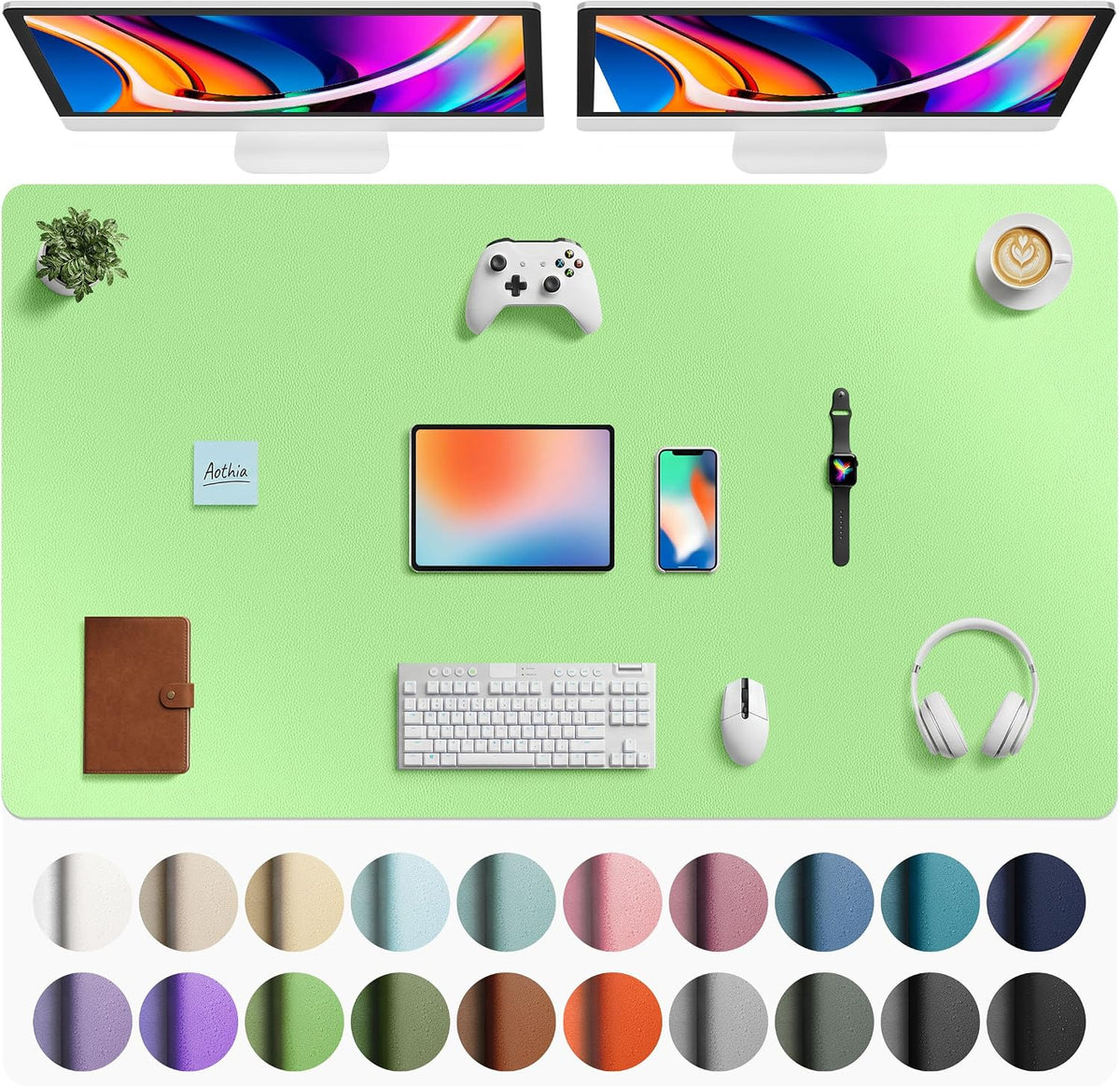 ORGANIZE — Vegan Leather Desk Mat