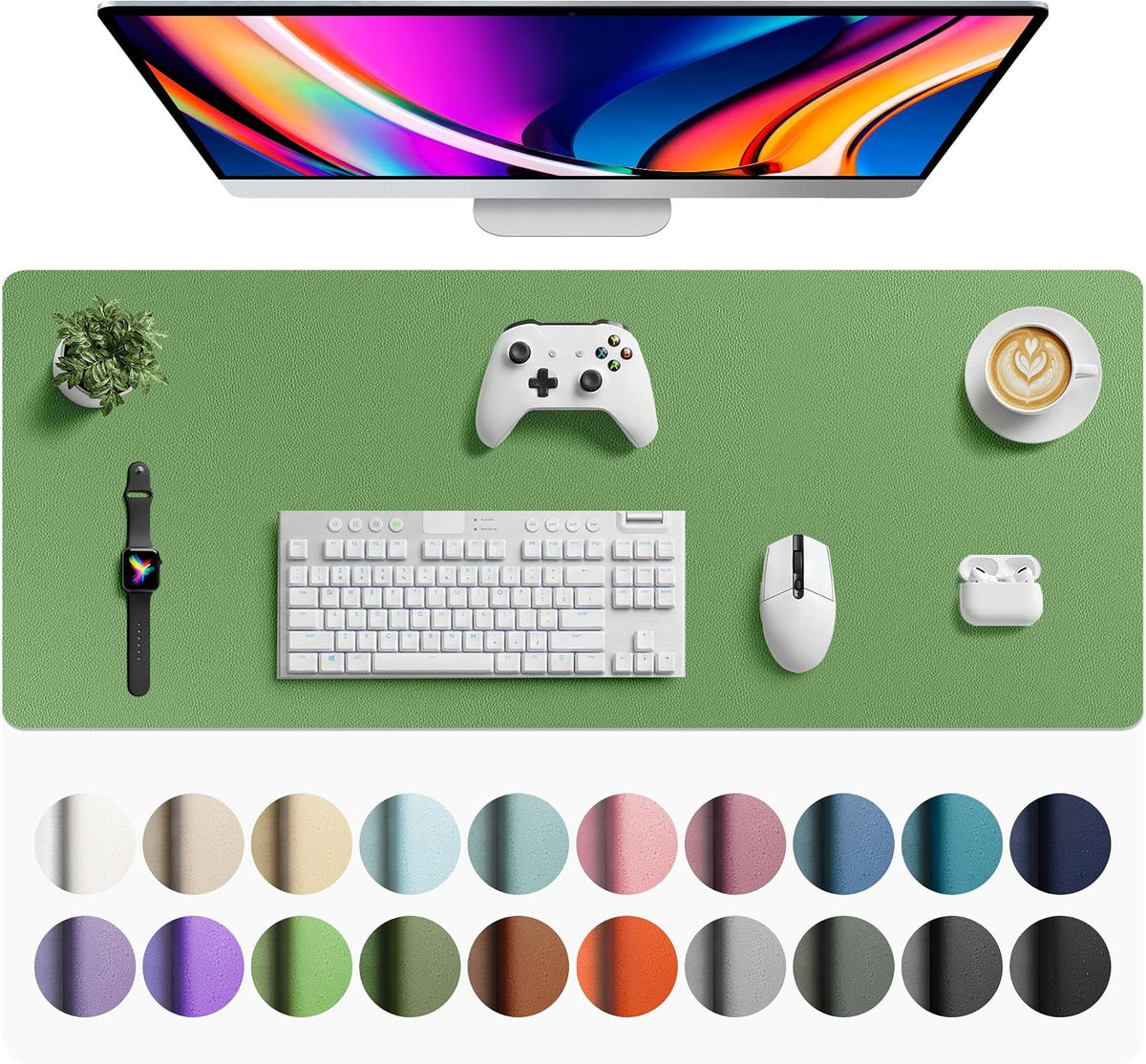 ORGANIZE — Vegan Leather Desk Mat