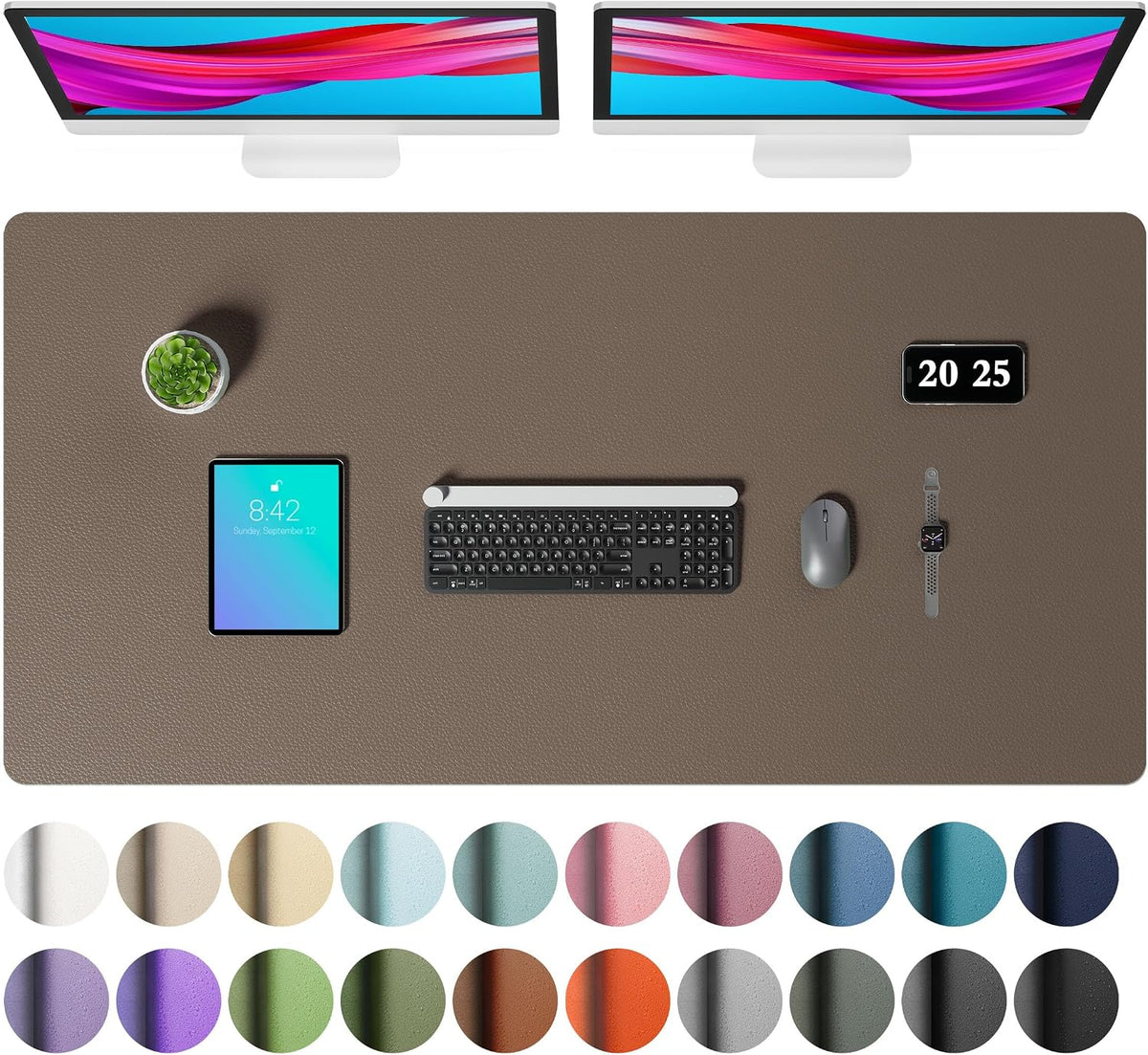 ORGANIZE — Vegan Leather Desk Mat