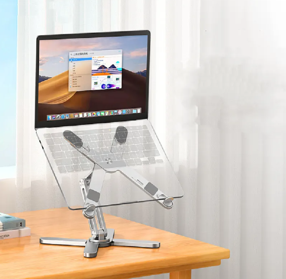 ELEVATE-Adjustable Folding Laptop Stand – Ergonomic & Portable