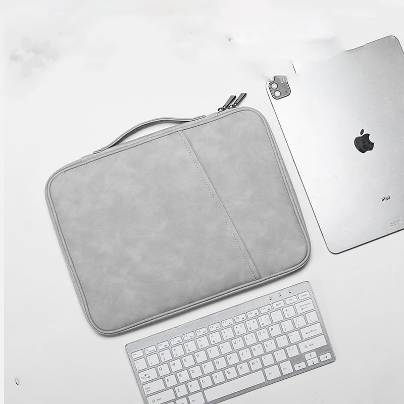 Earthquake Resistant Laptop Bag – PU Leather, 11–13", Men & Women