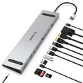 CONNECT 13-in-1 USB-C Docking Station & Laptop Stand – Triple Display