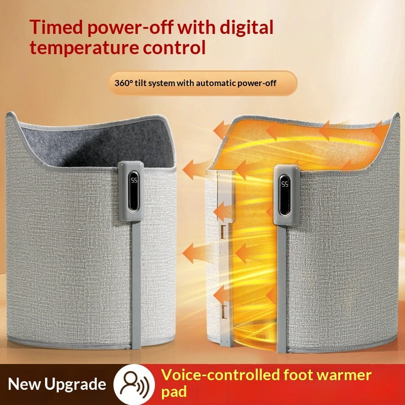 Electric Foot Warmer for Under Desk, Office & Home